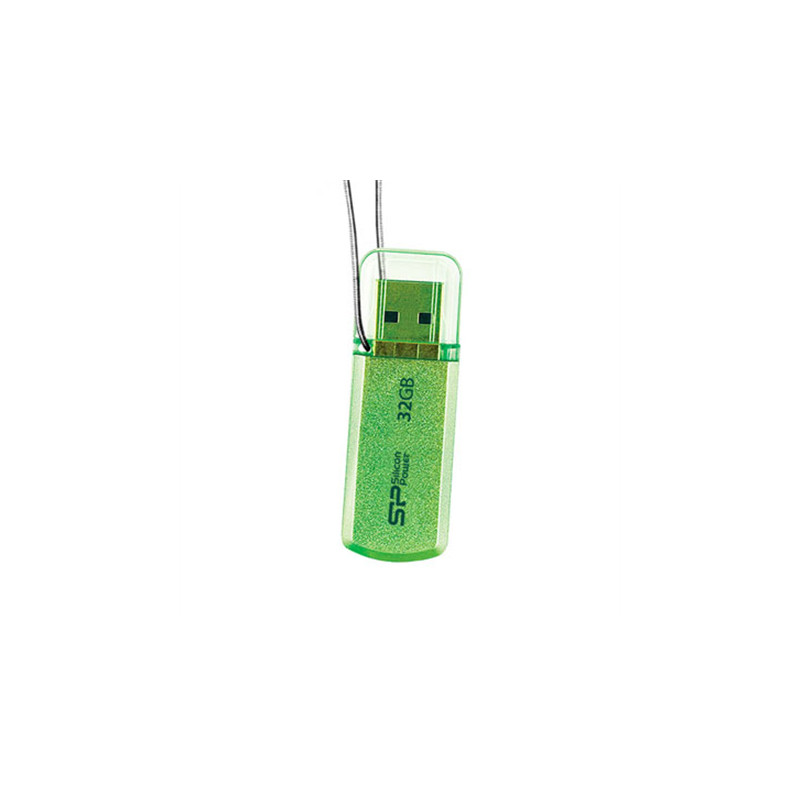 Helios 101 | Silicon Power | 32 GB | USB 2.0 | Green