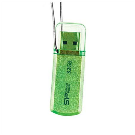 Helios 101 | Silicon Power | 32 GB | USB 2.0 | Green