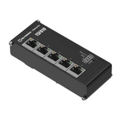 Teltonika Flat Ethernet Switch | TSF010 | Managed | 10/100 Mbps (RJ-45) ports quantity 5