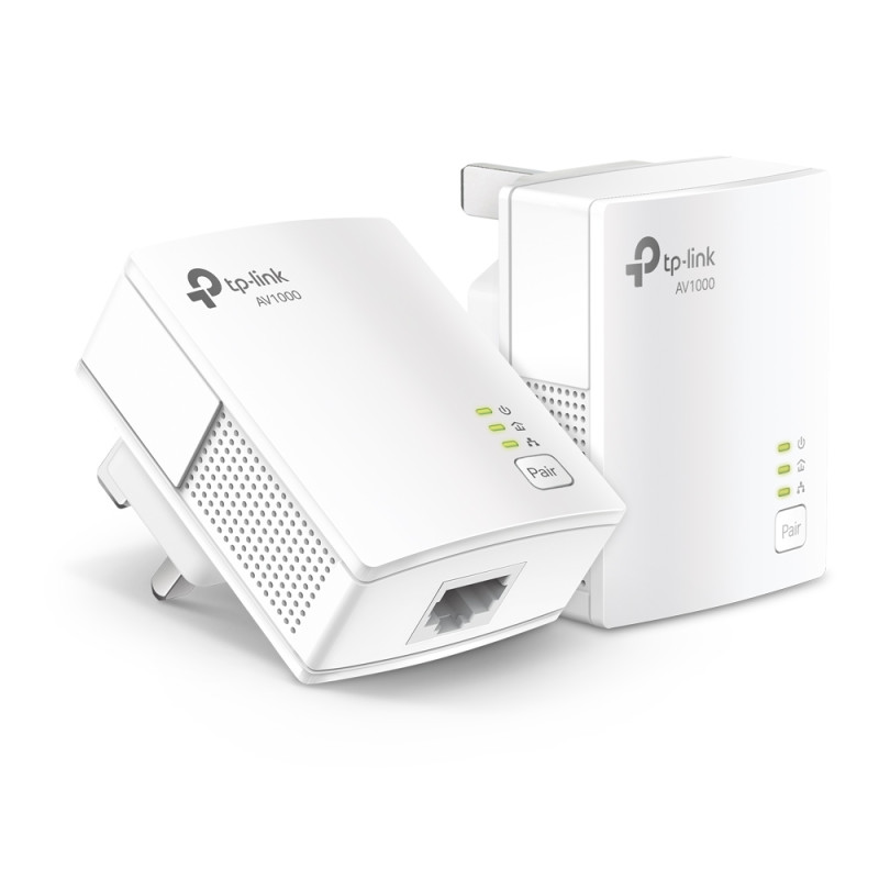 TP-LINK | Gigabit Powerline Starter Kit | TL-PA7017 KIT | 10/100/1000 Mbit/s | Ethernet LAN (RJ-45) ports 1 | No Wi-Fi | Data tr