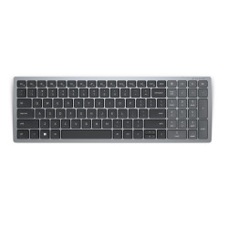 Dell | Keyboard | KB740 | Keyboard | Wireless | RU | Titan Gray | 2.4 GHz, Bluetooth 5.0 | 506 g