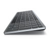 Dell | Keyboard | KB740 | Keyboard | Wireless | RU | Titan Gray | 2.4 GHz, Bluetooth 5.0 | 506 g