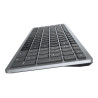 Dell | Keyboard | KB740 | Keyboard | Wireless | RU | Titan Gray | 2.4 GHz, Bluetooth 5.0 | 506 g