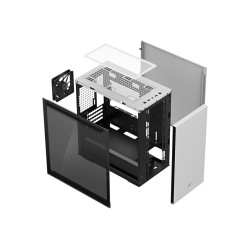Deepcool | MACUBE 110 WH | White | mATX | ATX PS2 Length less than 170mm)