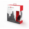Gembird | Stereo headset, "Los Angeles" + microphone, passive noise canceling | Black