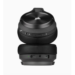 Corsair | High-Fidelity Gaming Headset | VIRTUOSO RGB WIRELESS XT | Wireless/Wired | Over-Ear | Wireless | Black