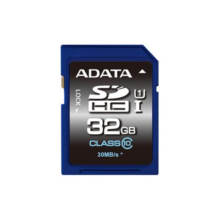 ADATA | Premier | 32 GB | SDHC | Flash memory class 10 | No