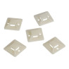 Logilink | Cable Tie Mounts 20x20 mm | KAB0042 | Self-adhesive, for cable ties