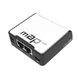 MikroTik | mAP RBmAP2nD | 802.11n | 10/100 Mbit/s | Ethernet LAN (RJ-45) ports 2 | MU-MiMO No | PoE in/out
