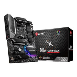 MSI | MAG B550 TOMAHAWK | Processor family AMD | Processor socket AM4 | DDR4 | Memory slots 4 | Chipset AMD B | ATX