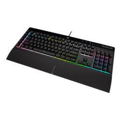 Corsair | Rubber Dome | Gaming Keyboard | K55 RGB PRO XT | Gaming keyboard | Wired | RGB LED light | US | Black