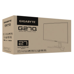 Gigabyte | Gaming Monitor | G27Q-EK | 27 " | IPS | QHD | 144 Hz | 1 ms | 2 560 x 1440 pixels | 350 cd/m | HDMI ports quantity 2 