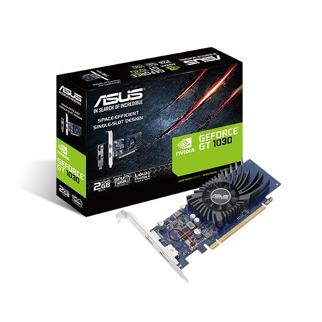 Asus | NVIDIA | 2 GB | GeForce GT 1030 | GDDR5 | HDMI ports quantity 1 | PCI Express 3.0 | Memory clock speed 6008 MHz | Process