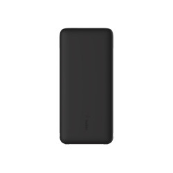 Belkin | BOOST CHARGE Plus Power Bank | 10000 mAh | Integrated LTG and USB-C cables | Black