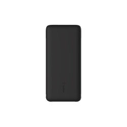 Belkin | BOOST CHARGE Plus Power Bank | 10000 mAh | Integrated LTG and USB-C cables | Black