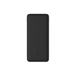Belkin | BOOST CHARGE Plus Power Bank | 10000 mAh | Integrated LTG and USB-C cables | Black