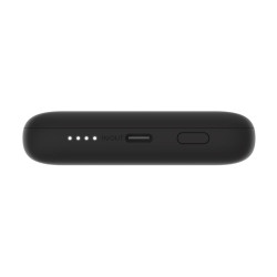 Belkin | BOOST CHARGE Plus Power Bank | 10000 mAh | Integrated LTG and USB-C cables | Black