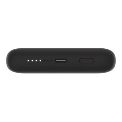 Belkin | BOOST CHARGE Plus Power Bank | 10000 mAh | Integrated LTG and USB-C cables | Black