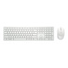Dell | Keyboard and Mouse | KM5221W Pro | Keyboard and Mouse Set | Wireless | Mouse included | US | White | 2.4 GHz