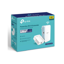 TP-Link TL-WPA7517 KIT Powerline Kit 1x10/100/1000 port, 2.4GHz&5GHz, 1000Mbps, Wall Plugged | TP-LINK | Gigabit Powerline Kit |