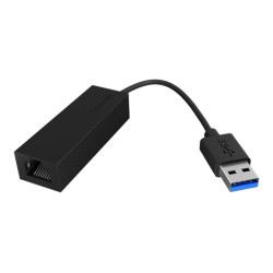 Raidsonic | USB 3.0 (A-Type) to Gigabit Ethernet Adapter | IB-AC501a