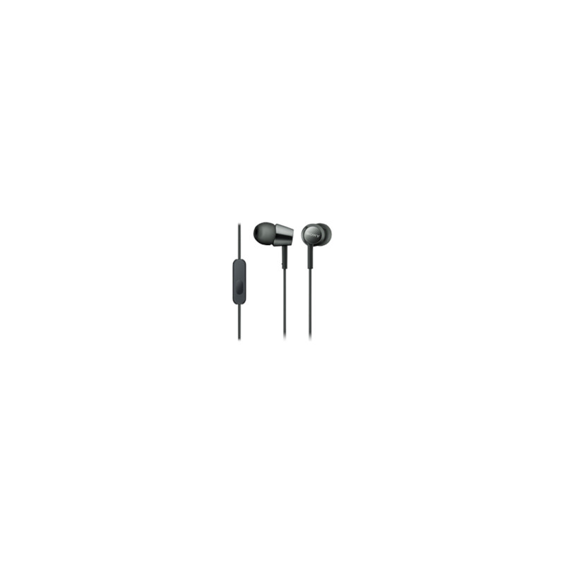 Sony | MDR-EX155APB | Wired | In-ear | Microphone | Black