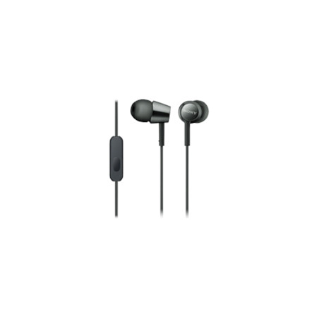 Sony | MDR-EX155APB | Wired | In-ear | Microphone | Black