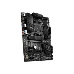 MSI | B550-A PRO | Processor family AMD | Processor socket AM4 | DDR4 DIMM | Memory slots 4 | Supported hard disk drive interfac