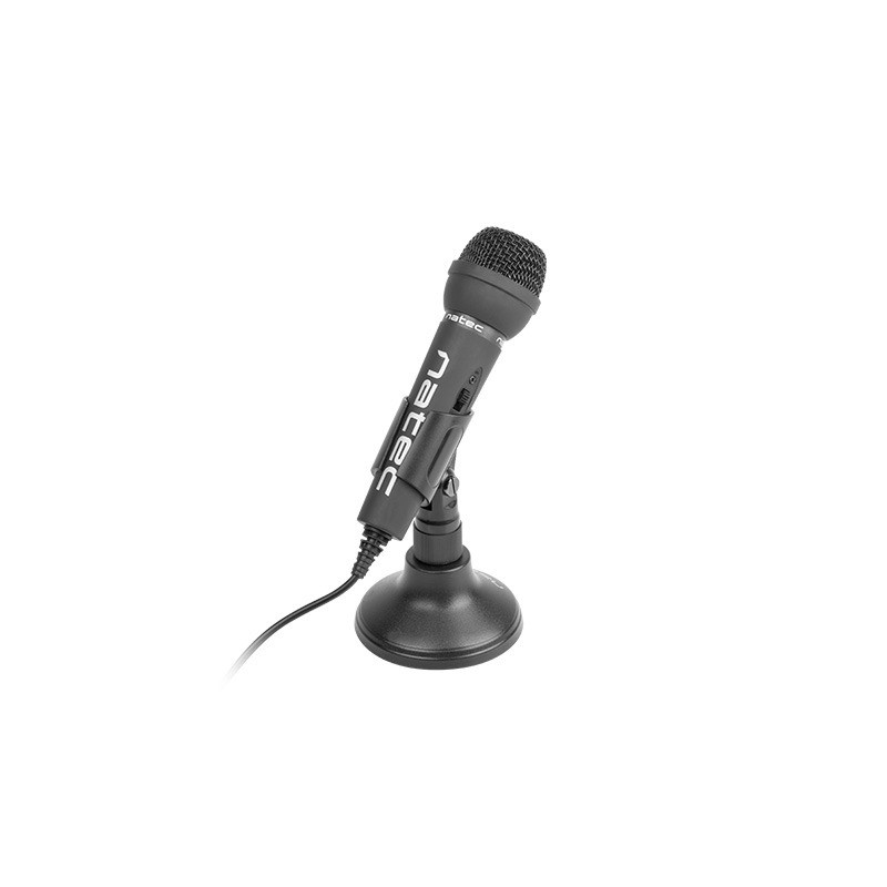 Natec | Microphone | NMI-0776 Adder | Black | Wired