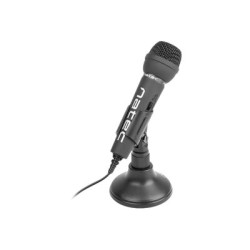 Natec | Microphone | NMI-0776 Adder | Black | Wired