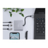 Natec Multi-Port Adapter, Fowler, USB-C, HDMI, USB 3.0 | Natec | USB-C Multiport Adapter | NMP-1607 | Grey | USB Type-C | 0.11 m