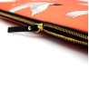 Casyx | SLVS-000006 | Casyx for MacBook | Fits up to size 13 /14 " | Sleeve | Coral Cranes | Waterproof