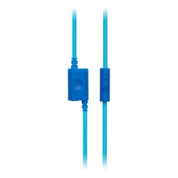 Motorola | Kids Wired Headphones | Moto JR200 | Over-Ear | Built-in microphone | 3.5 mm plug | Blue