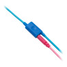 Motorola | Kids Wired Headphones | Moto JR200 | Over-Ear | Built-in microphone | 3.5 mm plug | Blue