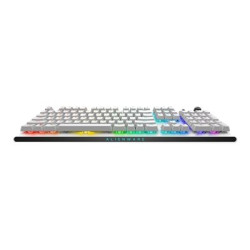 Dell | Alienware Tri-Mode AW920K | Wireless Gaming Keyboard | Wireless | RGB LED light | US | Bluetooth | Lunar Light | Numeric 