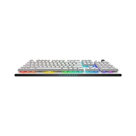 Dell | Alienware Tri-Mode AW920K | Wireless Gaming Keyboard | Wireless | RGB LED light | US | Bluetooth | Lunar Light | Numeric 