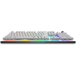Dell | Alienware Tri-Mode AW920K | Wireless Gaming Keyboard | Wireless | RGB LED light | US | Bluetooth | Lunar Light | Numeric 