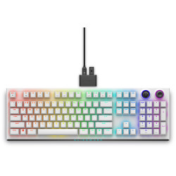 Dell | Alienware Tri-Mode AW920K | Wireless Gaming Keyboard | Wireless | RGB LED light | US | Bluetooth | Lunar Light | Numeric 
