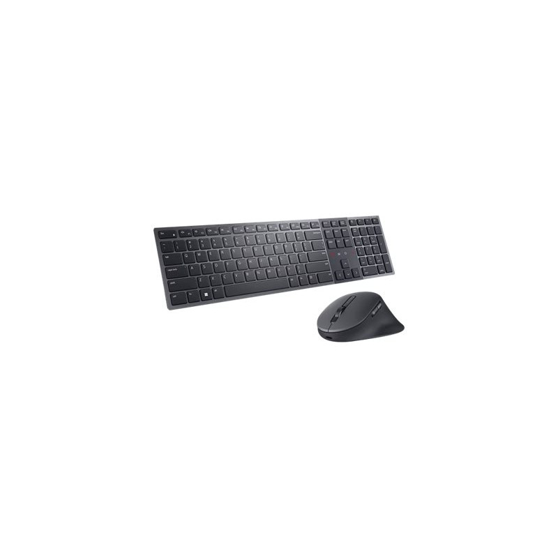 Dell | Premier Collaboration Keyboard and Mouse | KM900 | Keyboard and Mouse Set | Wireless | US | Graphite | USB-A | Wireless c