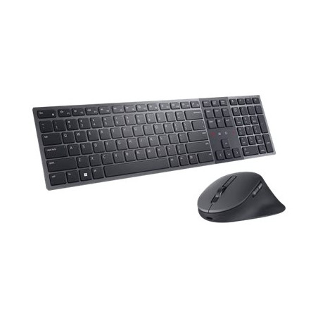 Dell | Premier Collaboration Keyboard and Mouse | KM900 | Keyboard and Mouse Set | Wireless | US | Graphite | USB-A | Wireless c